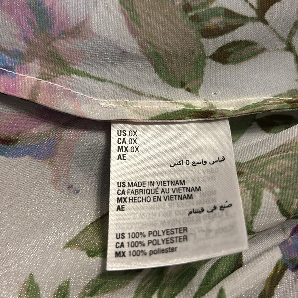 Inc. International Concepts Plus Mayfair Garden Bomber Jacket - Picture 11 of 13